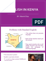 English in Kenya