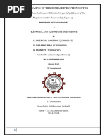 Single Phasing of Three Phase Induction Motor