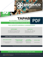 Tapabocas reutilizable con características técnicas