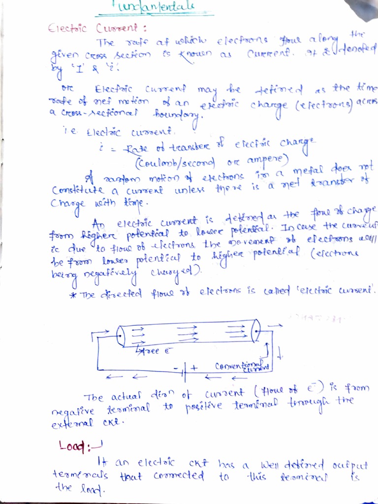 Electrical Fundamentals PDF PDF