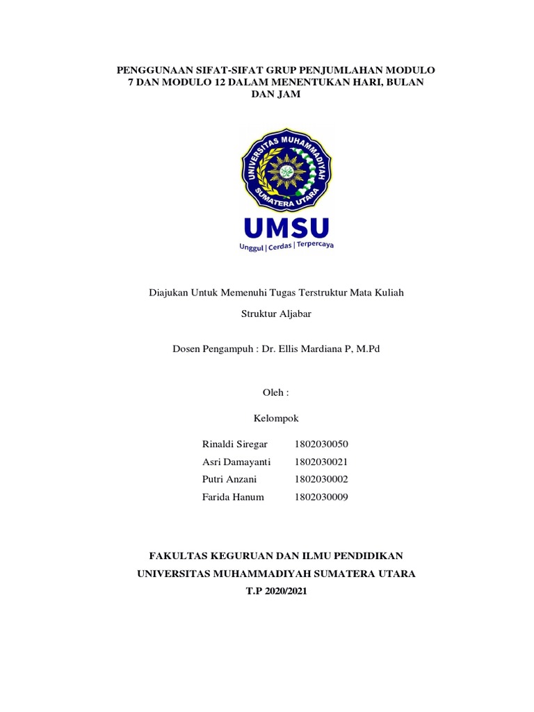 Sifat Modulo dalam Penentuan Waktu | PDF