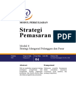 Strategi Mengenal Pelanggan Dan Pasar Strategipmsrn