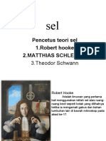 Pencetus Teori Sel 1.robert Hooke 2.matthias Schleiden: 3.theodor Schwann