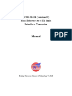 Mux Inverso Raisecom Inverso RC901-FE4E1 PDF