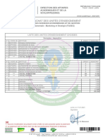 Fiche D'Achat Des Unités D'Enseignement