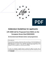 Life 2020 Ngo4gd Addendum Guidelines For Applicants