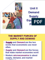 Unit II Demand Supply Equlibrium Part - I