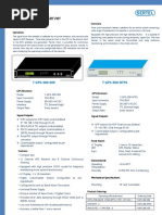 T-GPS-300 GPS Time Sync Server T-GPS