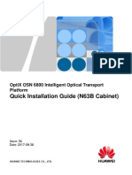 OptiX OSN 6800 Intelligent Optical Transport Platform