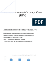 Human Immunodeficiency Virus (HIV)