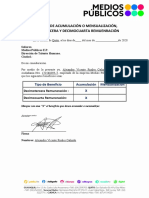 Solicitud Acumulacion o Mensualizacion Beneficios de Ley