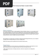 HERO-TECH Industrial Water Cooled Chiller: Product Introduction