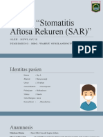 Stomatitis Aftosa Rekuren