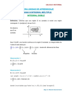 Semana 9 PDF Calculo Vectorial (Integral Doble)