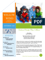 Willow Wind: Notes From The Office