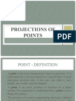 Projections of Points
