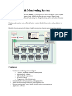 Battery Health Monitoring System (BHMS