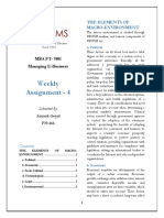 Elements of Macro Environment