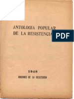 Neruda, Antologia Popular de La Resistencia