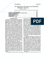 Salt-Dependent Properties Extremely Halophilic Bacteria: of Proteins From