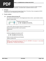TP Packet Tracer : Premiers pas et exercices | PDF | Transmission des ...