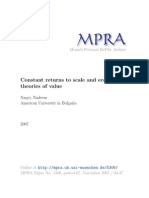MPRA Paper 5306