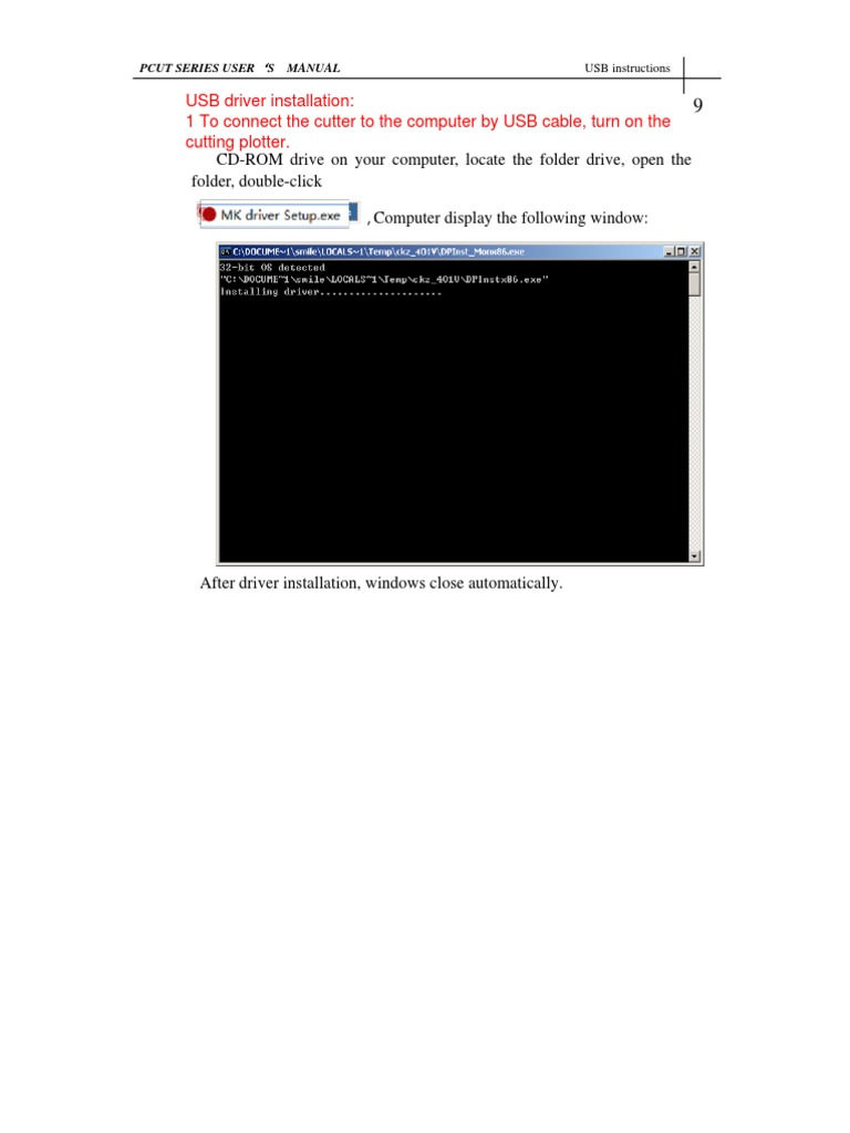 USB Driver Installation Instruction MK DRIVER | PDF | Computers