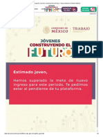 Programa Jóvenes Construyendo El Futuro - Desarrollando El Talento - México