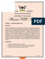 Glycemic Index by Mwesige Ronald 19.U.0286