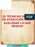 20 Tecnicas de La Ley de Atraccion