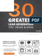 30 Lead Generation Tips Ebook Updated 20160706 PDF