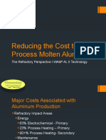 Reducing The Cost To Process Molten Aluminum