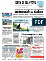 Gazzetta Mantova 27 Luglio 2010