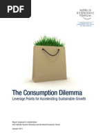 WEF Consumption Dilemma Sustainable Growth Report 2011