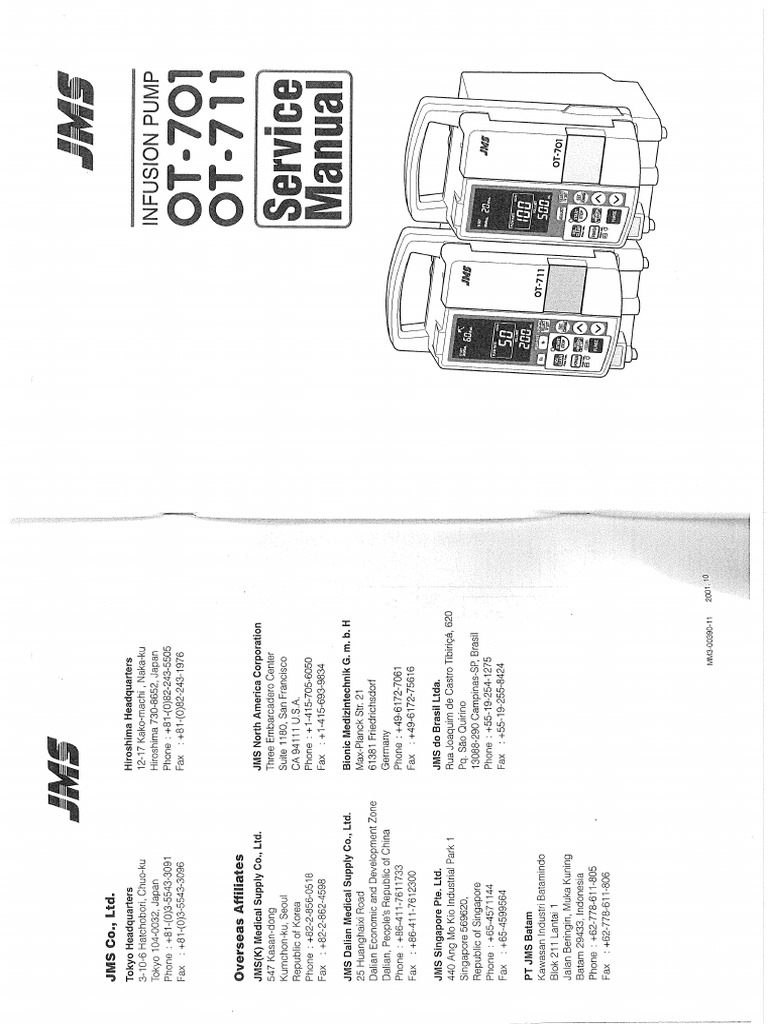 OT701 711 Service Manual PDF PDF