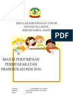 Buku Program Prasekolah