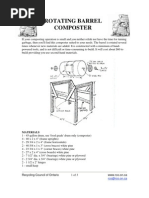 RotatingBarrelComposter