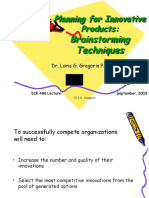 Planning For Innovative Products: Planning For Innovative Products