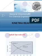 General Chemistry6.1 Kinetika Reaksi