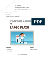 1.pasivos A Corto y Largo Plazo