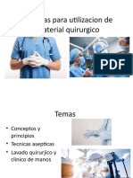 Tecnicas para Utilizacion de Material Quirurgico