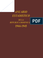 Anuario Estadistico 1944-1945