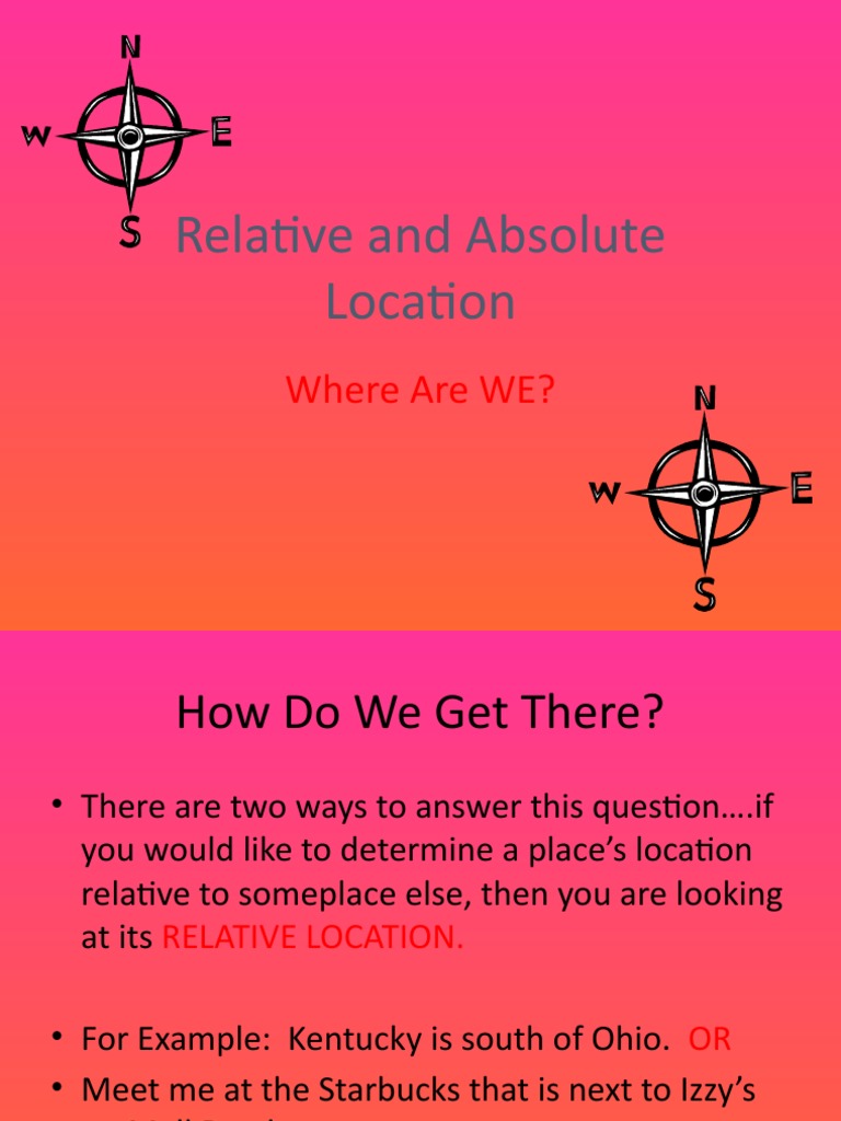Unit 1 Relative Location | PDF | Longitude | Latitude, image size:768x1024