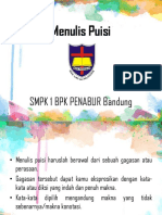 MENULIS PUISI