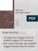 Bib 1054 Sintaksis Iban