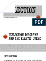 1 Deflection Diagrams and The Elastic Curve 1