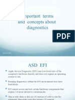 Important Terms and Concepts About Diagnostics: Have A Nice Day