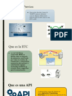 WebRTC conceptos previos API RTC P2P