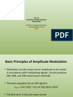 PGT 212 Electronic Communication Technology: CHAPTER 2:amplitude Modulator and Demodulator Circuits
