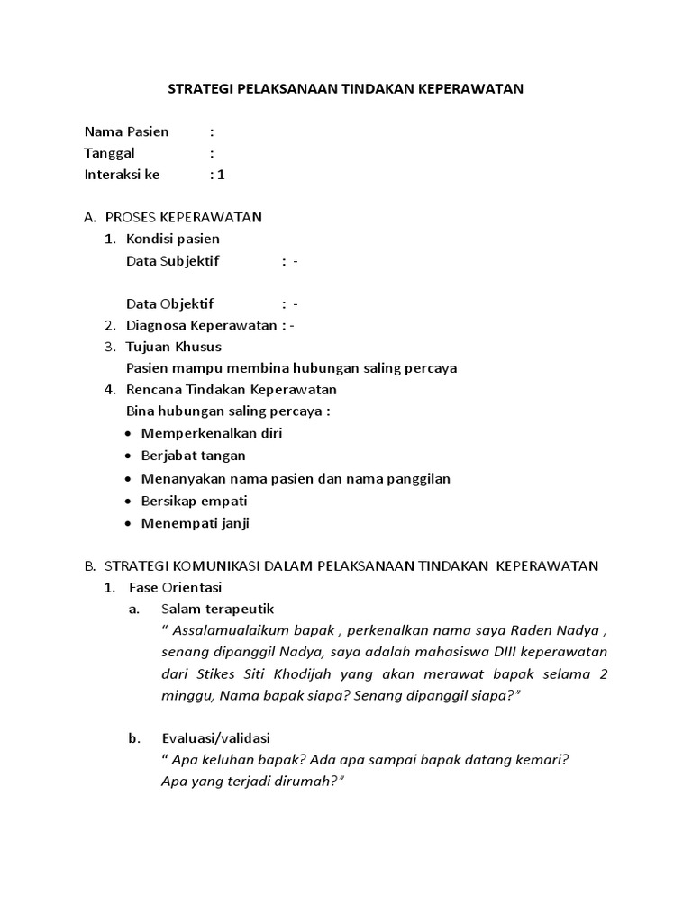 Contoh Sp Rpk Pertemuan 1dan 2 Pdf